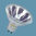 Osram Halogenlampe 20 W IRC 12V Decostar 60 Grad GU5,3