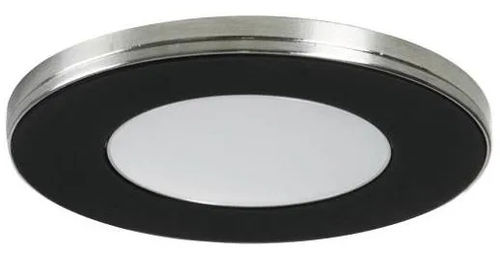 Brumberg LED Einbauleuchte Anbauleuchte X-FLAT-R schwarz 3000K