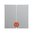 Berker Wippe rote Linse S.1 B.3 B.7 polarweiß glänzend