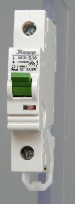 Kopp Leitungsschutzschalter MCB 1-polig 10A