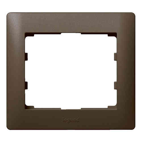 Legrand Rahmen 1-fach Galea Life dark bronze