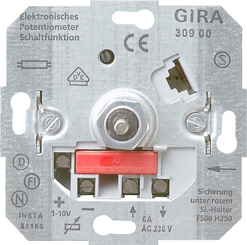 Gira Elektronisches Potentiometer mit Schaltfunktion für 10V Steuereingang