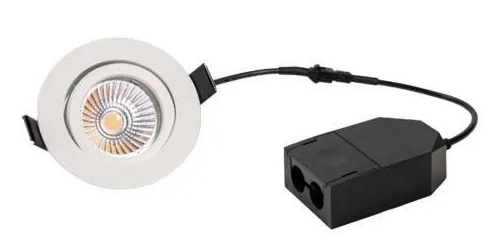 Brumberg LED Einbaustrahler Loop 5 Watt mit Konverter weiß 3000K