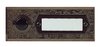 Grothe Bronzeguß Etagenplatte 1 Klingeltaster ETA501G