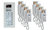 TCS PVU1680-0010 Videosprechanlage pre:pack color 8 Wohneinheiten Hörer Unterputz