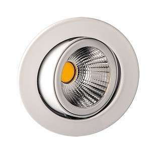 Rutec LED Einbaustrahler ohne Konverter 8 W ALU57341UWWOK weiß