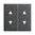 Gira Wippe mit Pfeilsymbolen System 55 anthrazit