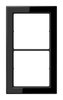 Jung Rahmen FD-design 2fach schwarz