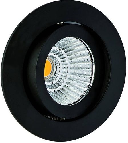 Rutec Talu LED Einbaustrahler 10 W schwenkbar mit Konverter 1180 lm schwarz