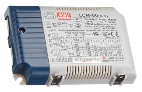 Nobile EL-60 Uni LED Betriebsgerät mit Konstantstrom, dimmbar 500-1400 dimmbar 1-10V
