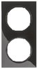 Berker Rahmen 2-fach R.3 schwarz glänzend