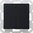 Gira Tastschalter mit Serienwippen System 55 schwarz matt