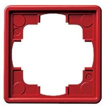 Gira Rahmen 1-fach S-Color rot