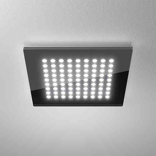 LTS LED Downlight Domino Flat 9x9 LED´s 23 Watt 4000K schwarz