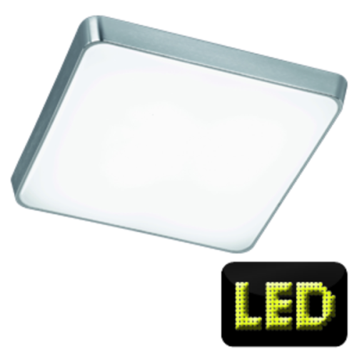 Watt SMD-LED Deckenleuchte Aluminium inkl.12 Trio LED