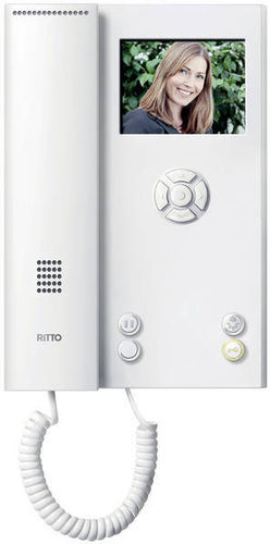Ritto Video-Hausstation TFT RGE1786770 TwinBus Color weiß